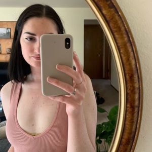 A set of two tank tops